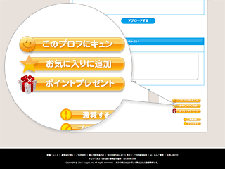 ポイントを贈る